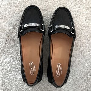 Coach signature loafers